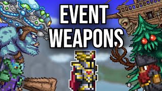Can You Beat MASTER MODE Terraria With Only Event Weapons?