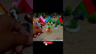DIY How to make camping and campfire science project #keepvilla #machine #videoshort #shorts