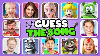 Guess The Meme \& Youtuber By Song #1 | Lay Lay, King Ferran, Salish Matter, MrBeast , Elsa, Trolls 3