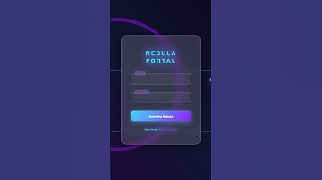 Wait For End |Neon Circle Design Login Form Using HTML CSS |#coding #frontend #trending #shorts #css