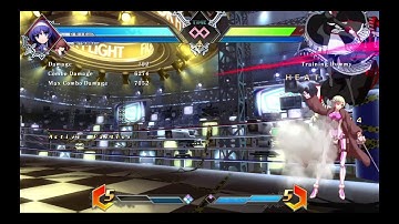 BLAZBLUE CROSS TAG BATTLE Orie corner combo