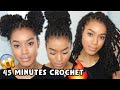 MADNESS!! Easy 45 Minute Crochet Wavy Bomb Twists | Versatile Crochet Hairstyle ft. Princessa Beauty