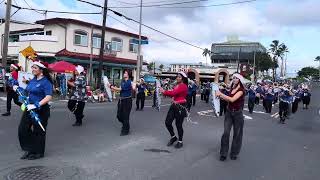 Kailua High School Band Kaneohe Christmas Parade 2025