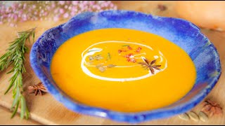 Суп пюре из тыквы от шеф повара! Вкусно и полезно! Рецепт из тыквы. Тыквенный суп. Суп пюре из тыквы от шеф повара! Вкусно и полезно! Рецепт из тыквы. Тыквенный суп.