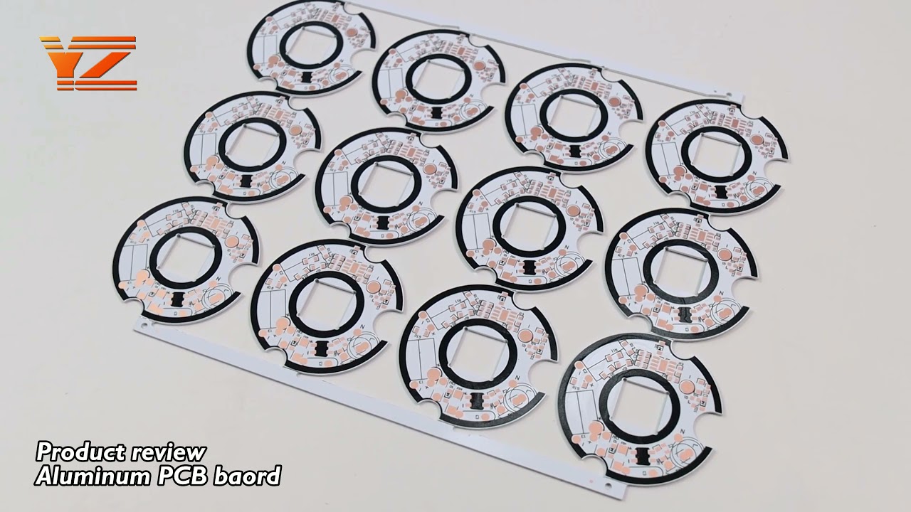 Aluminum SMD LED Light PCB Fast Prototype Circuit Board