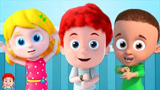 Five Little Schoolies Exercise Song + More Baby Music & Cartoon Videos