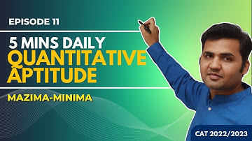 Daily Quant Dose || Maxima-Minima || 100 Best and Highly Expected Questions for CAT