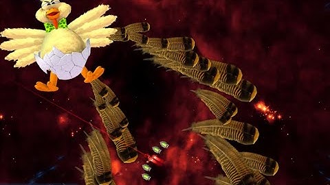 Squawk Block and Feather Field - Chicken Invaders Universe (Quest 17.9)