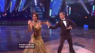 Brooke Burke and Derek Hough - Foxtrot