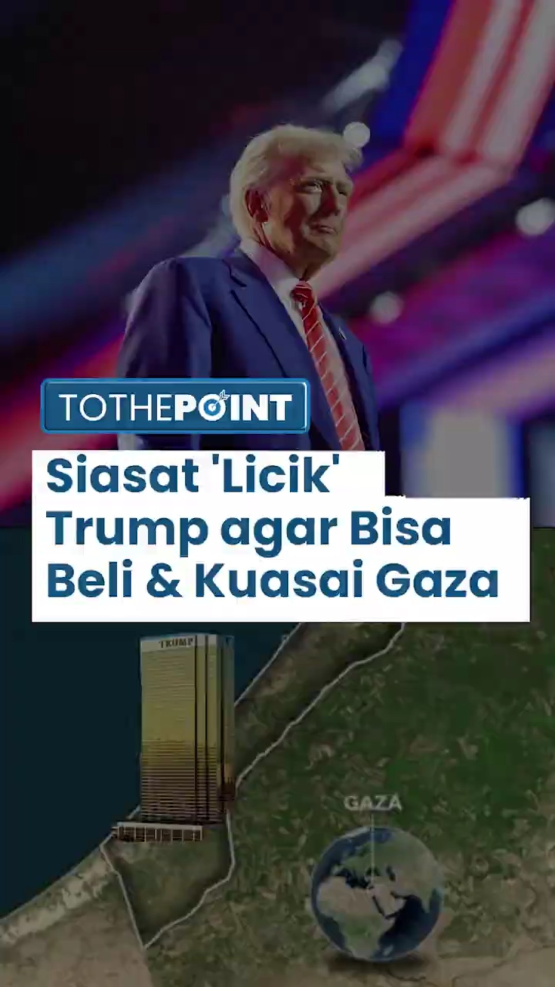 Terkuak Siasat Trump agar Bisa Beli dan Miliki Gaza Sepenuhnya, Biarkan Dibangun Negara Timur Tengah