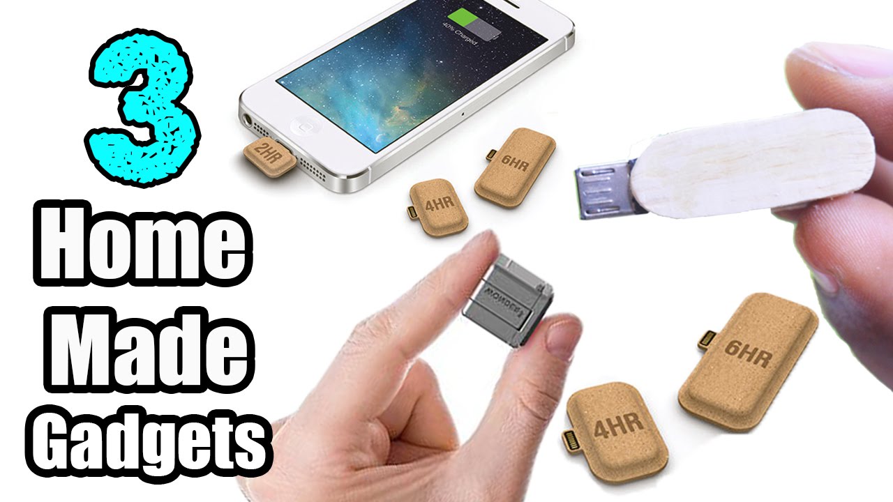 18 Incredible HomeMade Gadgets for your Smartphones / DIY Smartphone Gadget