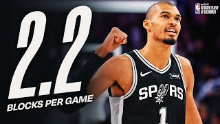 Victor Wembanyama Named Western Conference Defensive Player Of The Month For January