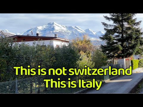 Ponte nelle alpi 2022 | walking tour italy 2022 | 4k HDR