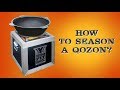 How to season a Qozon?