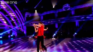 Kimberley Walsh & Pasha Salsa dance to 'Naughty Girl' - Strictly Come Dancing 2012 - Week 5