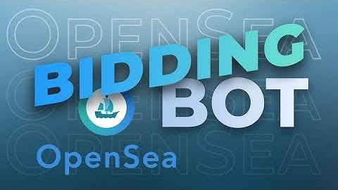 NFT sniping software - Part 1 - Live Demo on OpenSea