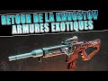 Retour de la khvostov et nouvelles armures exotiques destiny 2 fr