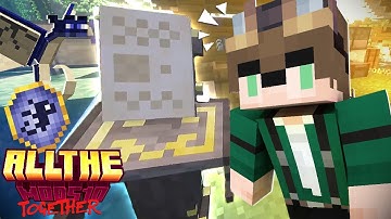 Making a Ars Nouveau Storage Lectern in All The Mods 10 Together!