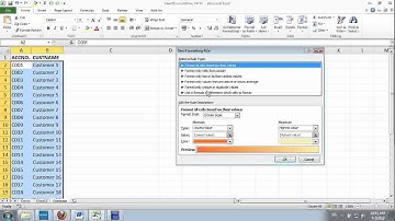 Excel Conditional Formatting: Highlight Every 5th Customer Using ROW and MOD