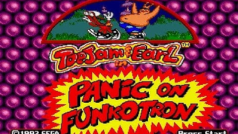 Mega Drive Longplay [424] Toejam and Earl in Panic on Funkotron