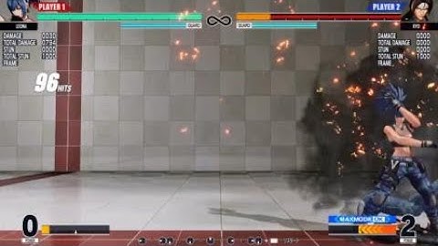 KOF15 Leona レオナ 2.3bar stun combo dmg794 ver.1.71 #KOF #KOF15