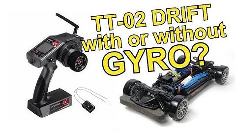 Tamiya TT-02 Essential Drift Mods - Part 1 -  Radiolink RC6GS Transmitter and Gyro Receiver