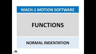 Mach-1 User Manual - Part 12 - Function Normal Indentation screenshot 4