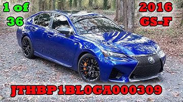 JTHBP1BL0GA000309 - 2016 GS-F - EEN DIEPERE DUIKEN (AFLEVERING 0091)