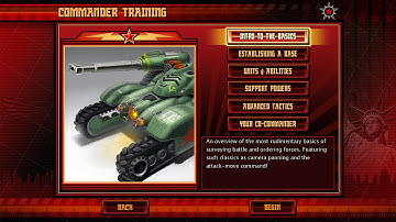 Red Alert 3 In-game Tutorial