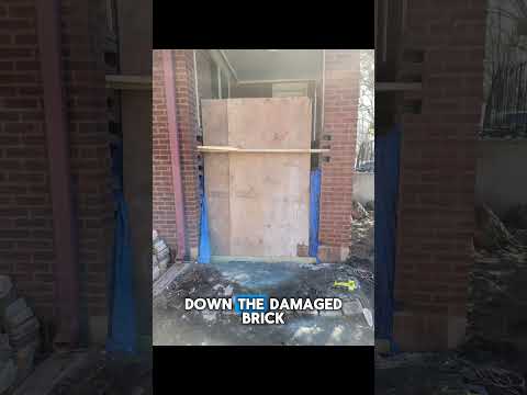 Brick wall rebuild