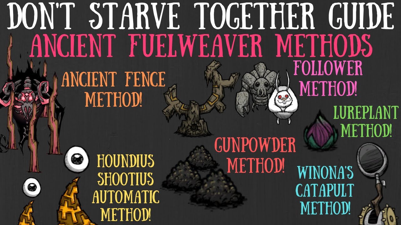 Dont Starve Together Guide  The Ancient Fuelweaver   Multiple Methods Some Outdated