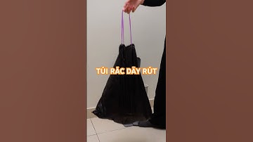 Túi rác giờ cũng có dây rút luôn, vừa dai vừa vệ sinh nữa #letnhancheck #review #racthai #thungrac