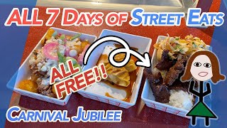 What is STREET EATS on the Carnival Jubilee? *NEW SHIP*