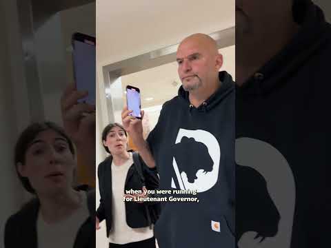 John Fetterman mocks his own constituent