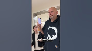 John Fetterman mocks his own constituent