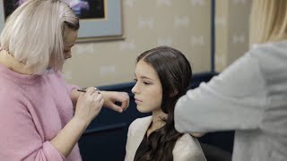 Anna Shcherbakova/Behind the scenes of the evening show: The beauty secrets of Анна Щербакова