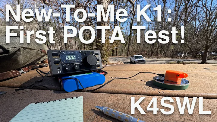 First POTA Field Outing: Pairing My Elecraft K1 with the Tufteln 9:1 End-Fed Random Wire Antenna!