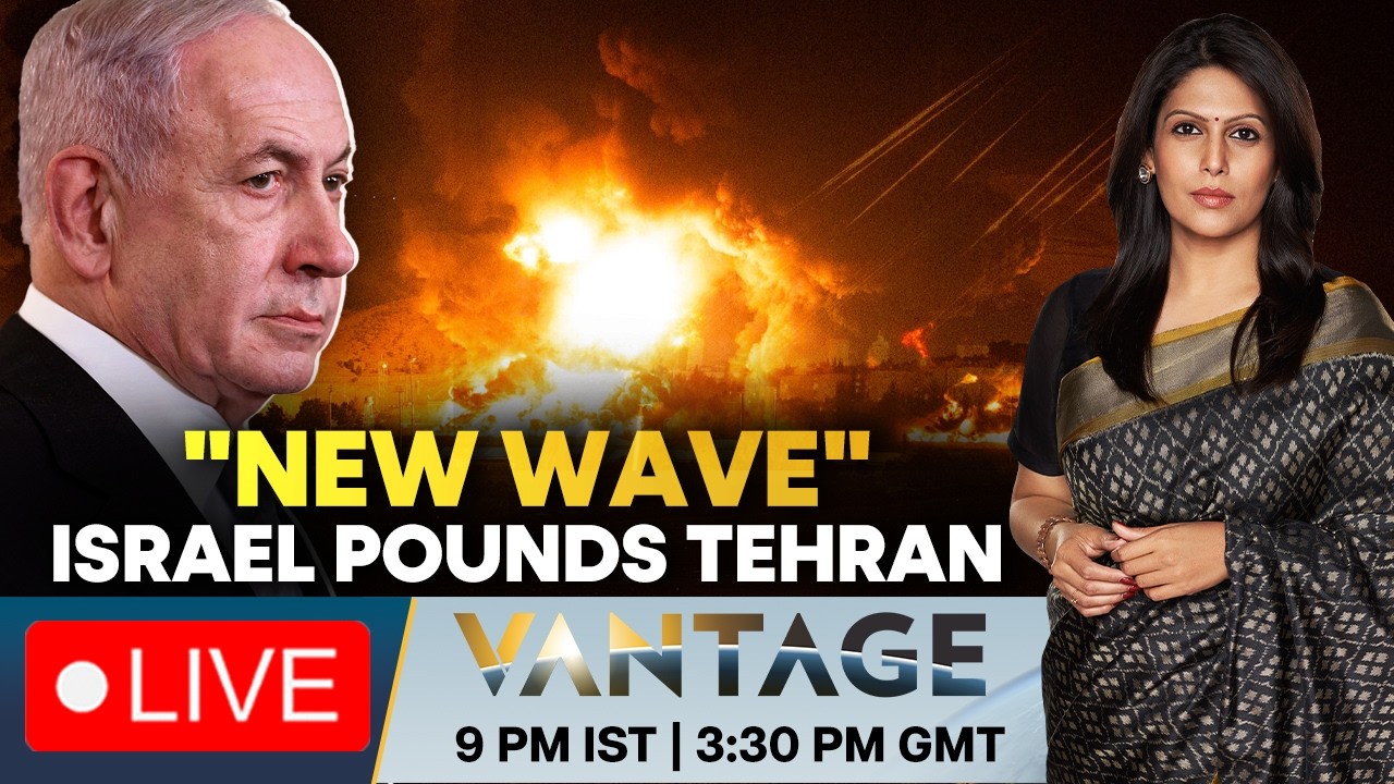 LIVE: Israel Bombs Khamenei's Bunker, Iran Attacks US-Flagged Tanker | Vantage with Palki Sharma