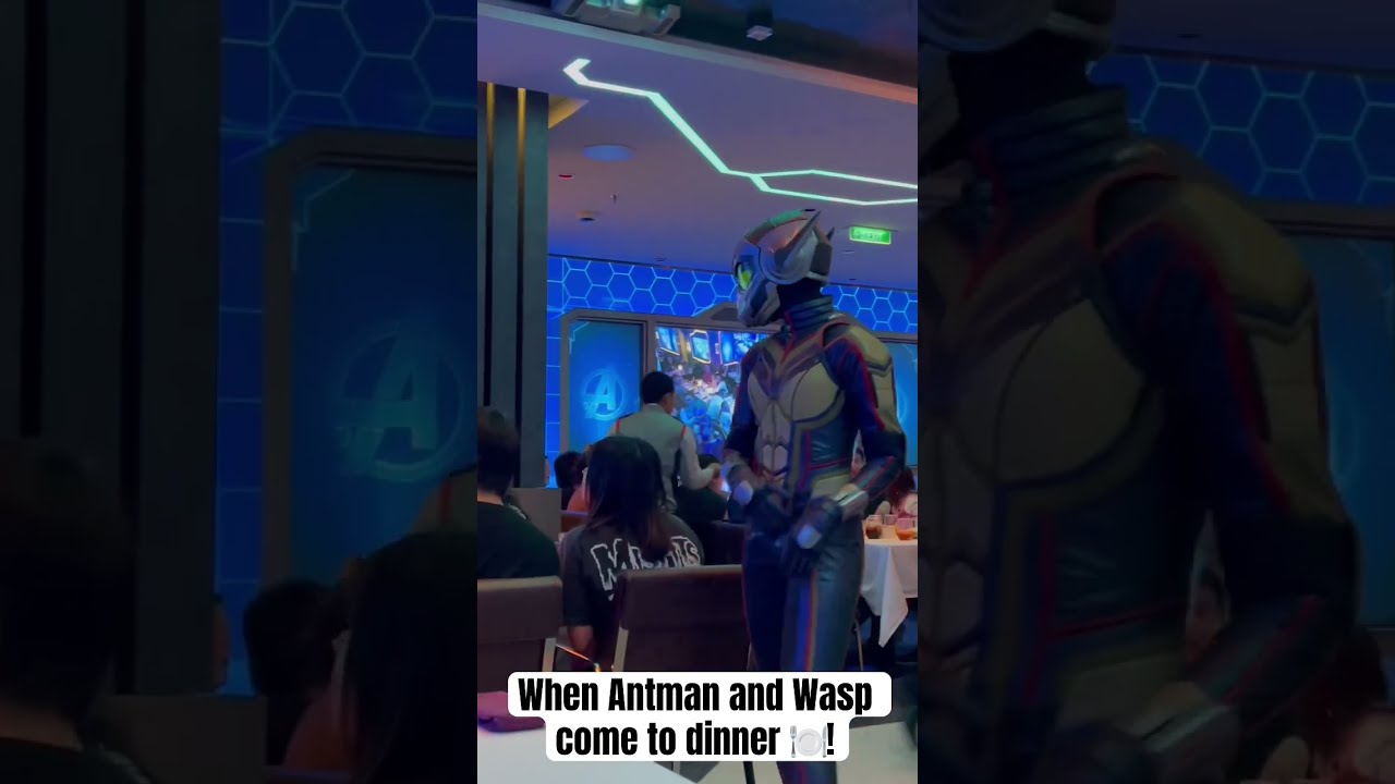 When Antman And Wasp Come To Dinner Disneycruise