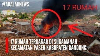 17 Rumah Terbakar di Kabupaten Bandung
