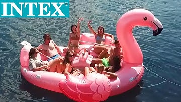 Intex Mega Flamingo Inflatable Party Island