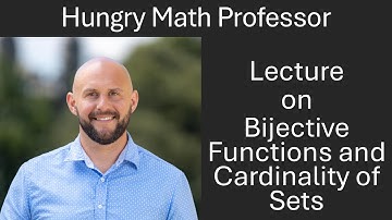 Bijective Functions and Cardinality of Sets