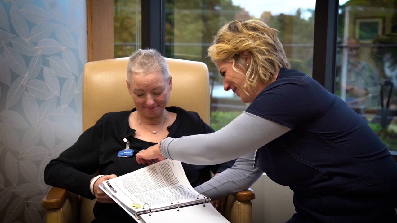chemotherapy port Chemotherapy infusion treatment at the Cowell Family Cancer Center