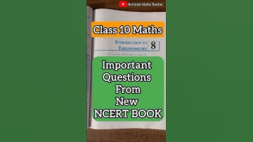 Class 10 Trigonometry NCERT Most Important Questions CBSE Board Exam 2024-25 #shorts #boards2025 #yt