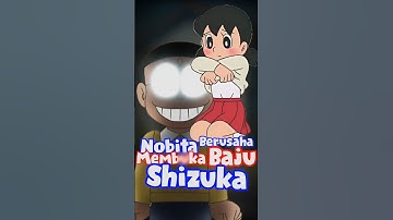 Nobita Berusaha Mengelabui Shizuka