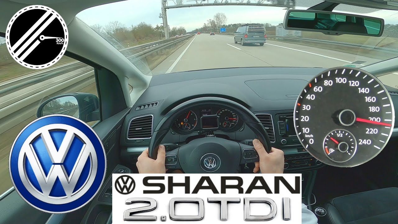 VW T4 2.5 TDI Hits 118 MPH In Autobahn Top Speed Run