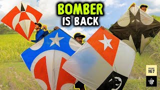 BOMBER IS BACK! AKHIRNYAA BISA BERBURU LAYANGAN BOMBER SUPER BESAR LAGI! KITE HUNTING (EPISODE #167)