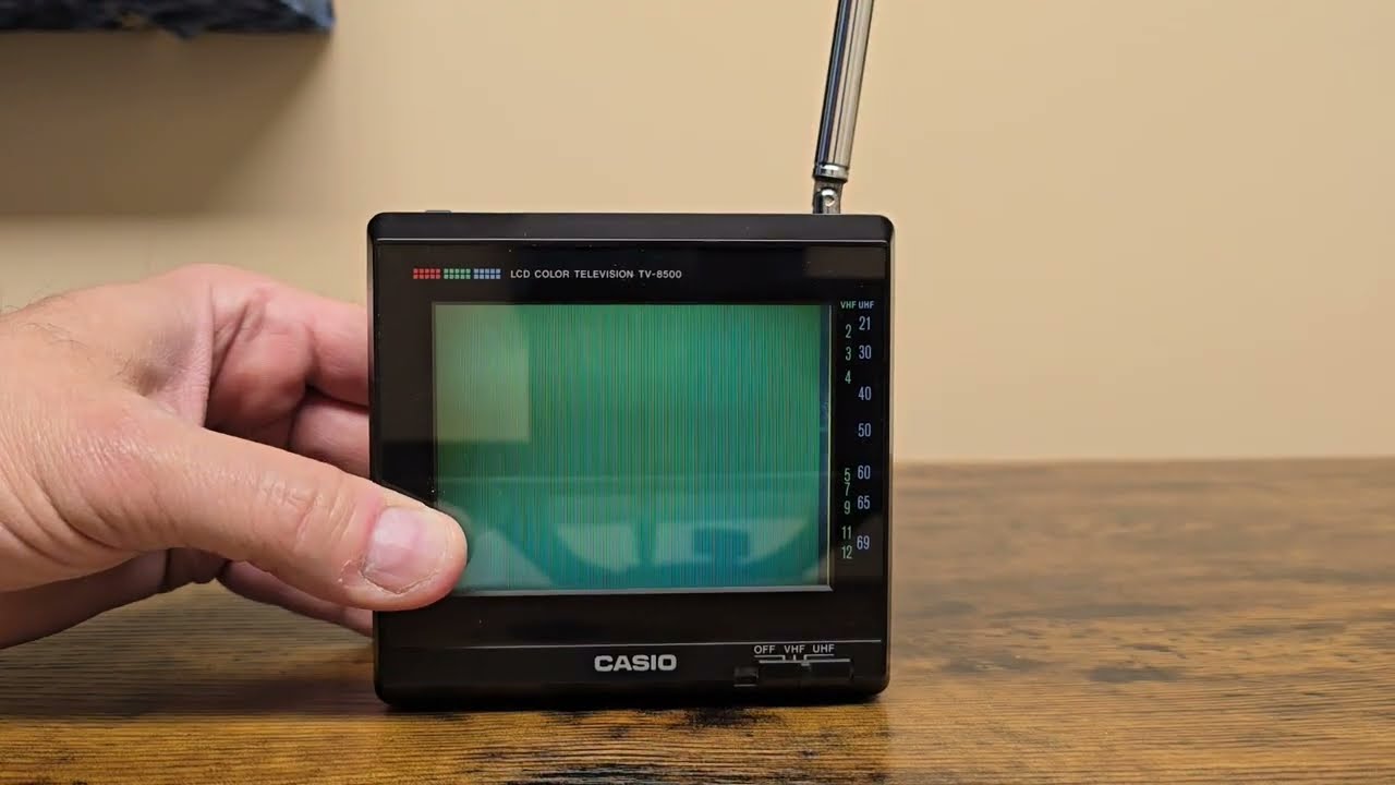 CASIO LCD Color Television - YouTube