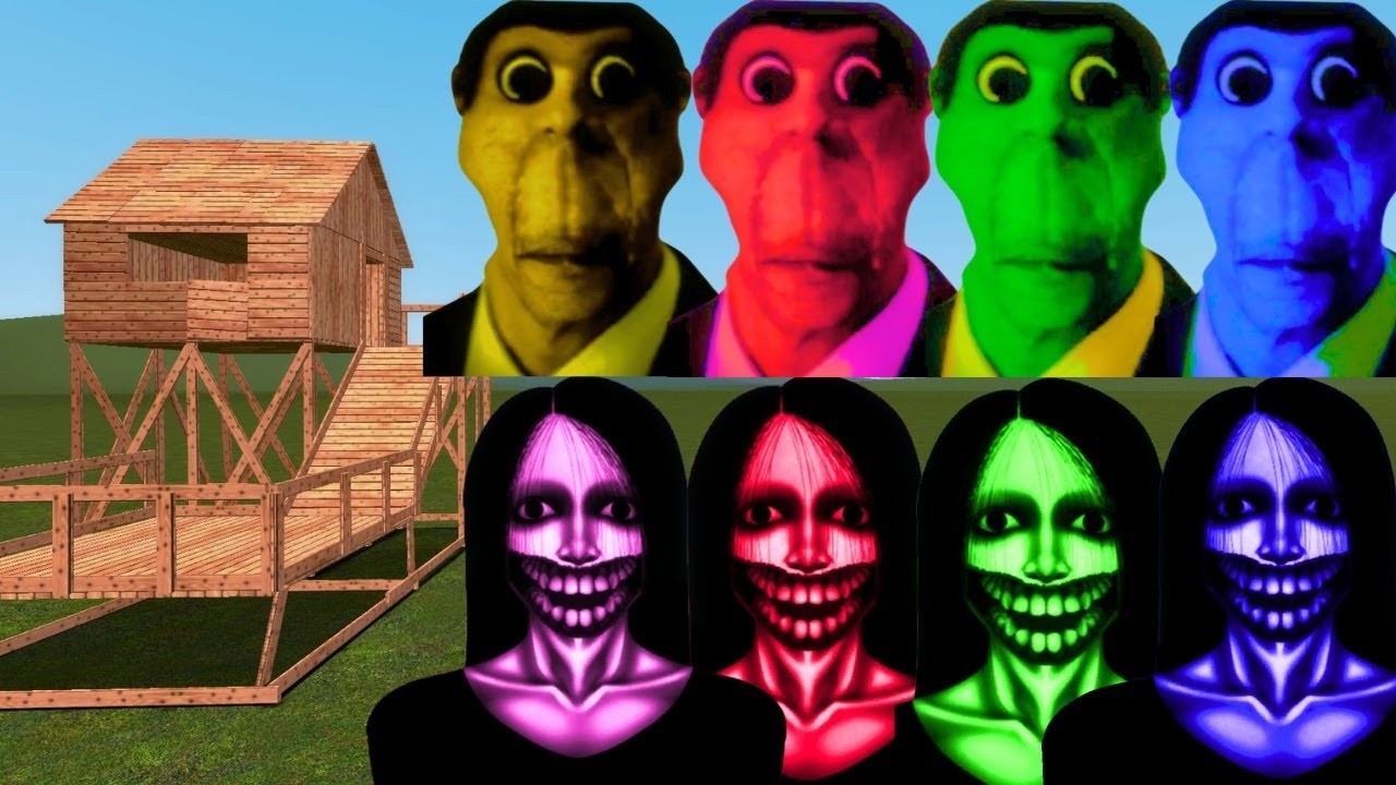 Kuchisake Onna, Yoshie Kimura Vs Towers In Garry's Mod