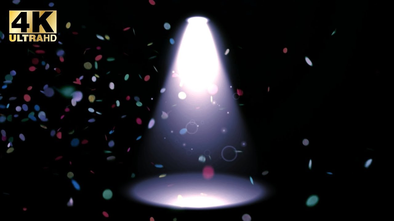 Stage lights black screen effect | Stage light effect no copyright | Stage light green screen